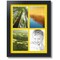 ArtToFrames Collage Photo Picture Frame with 4 - 5x7 inch Openings, Framed in Black with Over 62 Mat Color Options and Regular Glass (CSM-3926-2153)